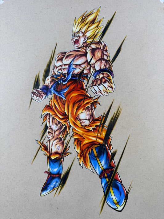 Goku Ssj ultra Namek Legends Print