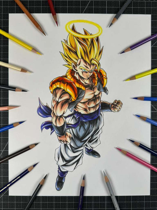 Gogeta Ssj estilo Legends Print