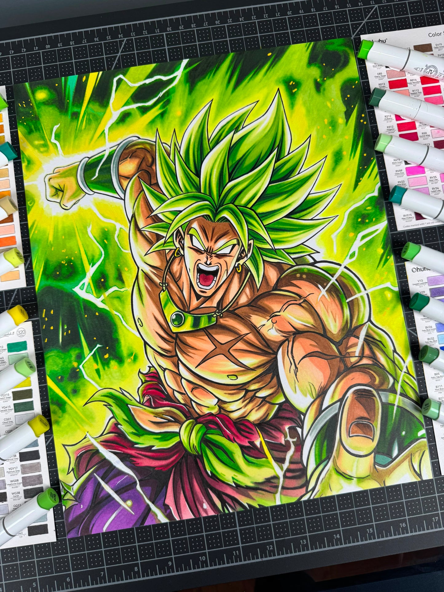 Broly fusion estilo Z y Super